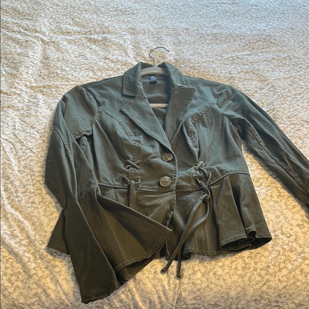 Aqua Green Blazer Tailored Fit Suit Jacket